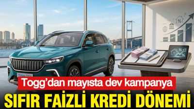 Togg’dan mayısta dev kampanya: Sıfır faizli kredi dönemi