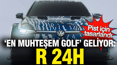 Volkswagen Golf R 24H 25. yıla özel geliyor: Gelecek yıl pistlerde