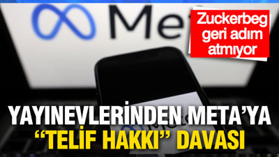 Yayınevlerinden Meta'ya "telif hakkı" davası