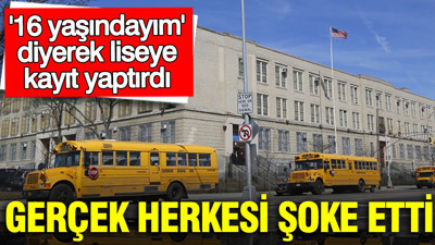 ’16 yaşındayım’ diyerek liseye kayıt yaptırdı, gerçek herkesi şoke etti