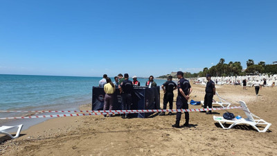 Antalya'da tatil yapan turist denizde boğuldu