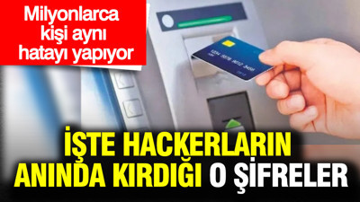 İşte hackerların saniyeler içinde kırdığı o şifreler: Milyonlarca kişi aynı hatayı yapıyor