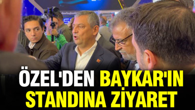 Özgür Özel'den BAYKAR'ın standına ziyaret
