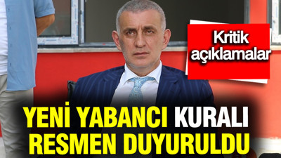 Hacıosmanoğlu’ndan yabancı kuralı ve bahis soruşturması açıklaması