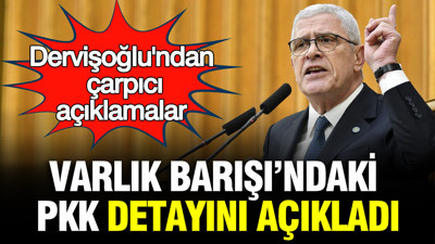 İYİ Parti lideri Müsavat Dervişoğlu: Varlık Barışı'nın PKK'nın yurt dışındaki kaynaklarının Türkiye'ye sokulmasıyla ilgisi var mı?