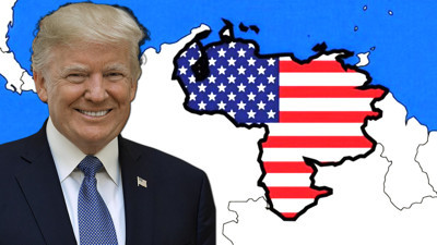 Trump’tan yeni hedef: Venezuela’yı ABD haritasına ekledi