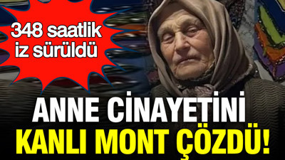 Anne cinayetini kanlı mont çözdü: 348 saatlik iz sürüldü, ikinci tutuklama geldi