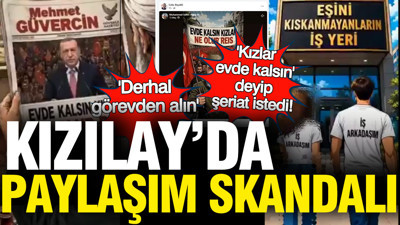 Kızılay'da paylaşım skandalı: Kadınları hedef aldı, şeriat istedi