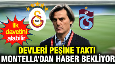 Montella'dan haber bekliyor: Galatasaray ve Trabzonspor'u peşine taktı... Milli davet alabilir