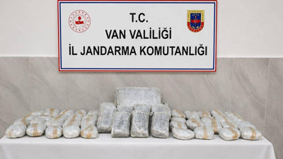 Van'da 42 kilo skunk ele geçirildi