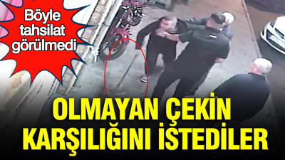 Böyle tahsilat görülmedi: Olmayan çekin karşılığını istediler