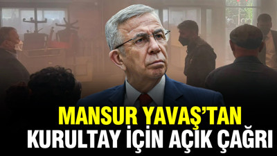 Mansur Yavaş'tan açık çağrı: 45 gün içinde kurultay toplanmalı