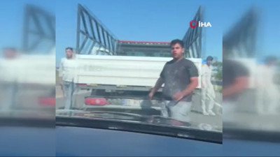 Hatay’da yol verme tartışması sopalı saldırıya dönüştü: Aile son anda kurtuldu