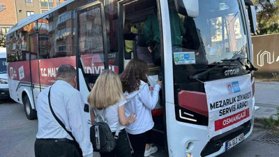 Maltepe’de mezarlıklara ücretsiz ring seferleri başladı