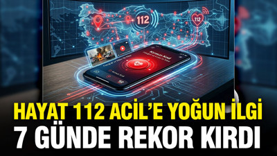 HAYAT 112 Acil’e yoğun ilgi: 7 günde rekor kırdı