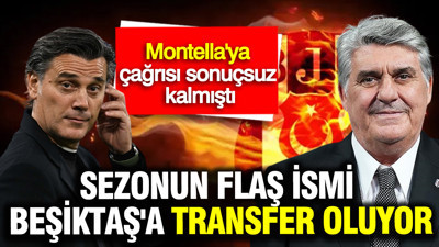 Montella'ya çağrısı sonuçsuz kalmıştı: Sezonun flaş ismi Beşiktaş'a transfer oluyor