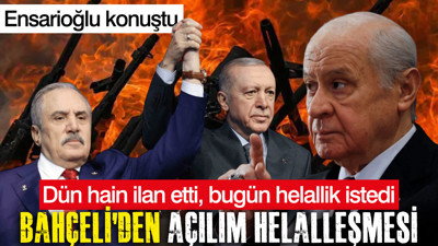 Bahçeli'den açılım helalleşmesi: AK Partili Ensarioğlu'ndan nasıl helallik istedi?