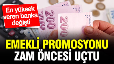 Emekli maaş zammı öncesi promosyon yarışı kızıştı: İşte en yüksek veren banka