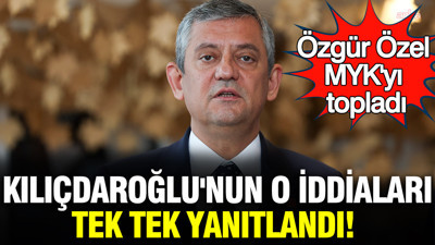 Özgür Özel MYK'yı topladı: Murat Emir, Kılıçdaroğlu'nun gündem olan iddialarını tek tek yanıtladı