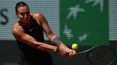 Sabalenka, Fransa Açık'ta dördüncü turda