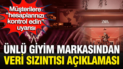 Ünlü giyim markasından veri sızıntısı açıklaması: Hesabınızı kontrol edin