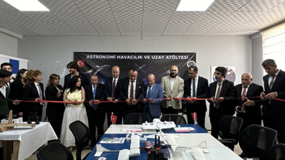 ‘Astronomi, Havacılık ve Uzay Atölyesi’ açıldı