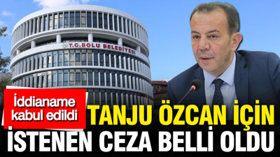 İddianame kabul edildi: Tanju Özcan'a 263 yıl 6 aya kadar hapis istemi