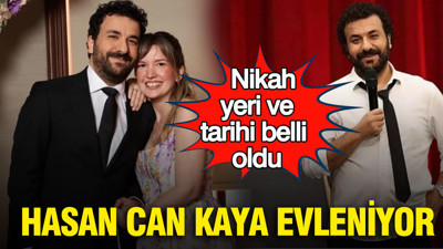 Hasan Can Kaya evleniyor: Nikah yeri ve tarihi belli oldu