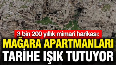 3 bin 200 yıllık mimari harikası: Mağara apartmanları tarihe ışık tutuyor