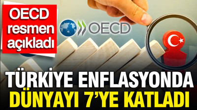 Türkiye enflasyonda dünyayı 7'ye katladı: OECD resmen açıkladı