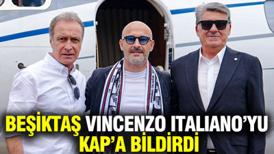 Beşiktaş’tan resmi açıklama: Vincenzo Italiano KAP'a bildirildi