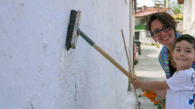 Menteşe’de 1 ton kireç dağıtıldı