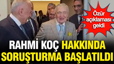 Rahmi Koç hakkında soruşturma başlatıldı