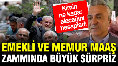 SGK uzmanı Özgür Erdursun emekli ve memur maaşını kuruş kuruş hesapladı
