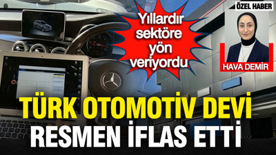 Türk otomotiv devi Güçlü Zirve iflas etti: Yıllardır sektöre yön veriyordu