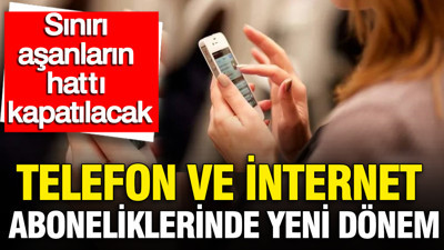 BTK'dan telefon ve internet aboneliklerinde yeni düzenleme