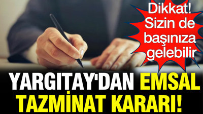 İstifa dilekçesindeki bir ifade tazminat hakkını kaybettirdi: Yargıtay'dan emsal karar