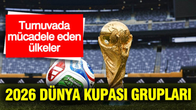 2026 Dünya Kupası grupları ve turnuvada mücadele eden 48 ülke
