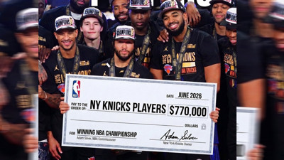 NBA şampiyonu kasasını doldurdu: Knicks'e şampiyonluk sonrası dev ödül