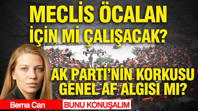 Meclis Öcalan için mi çalışacak? AK Parti’nin korkusu genel af algısı mı?