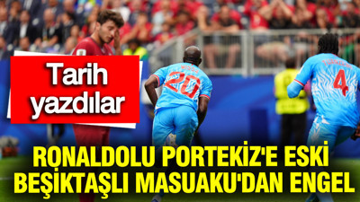 Ronaldolu Portekiz'e eski Beşiktaşlı Masuaku'dan engel: Resmen tarih yazdılar