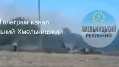 Ukrayna'ya ait bombardıman uçağı düştü