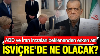 ABD ve İran imzaları beklenenden erken attı: İsviçre’de ne olacak?