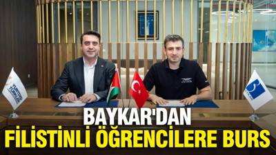 BAYKAR'dan Filistinli öğrencilere burs