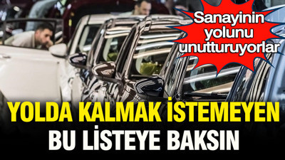Sanayinin yolunu unutturuyorlar: Yolda kalmak istemeyenler bu otomobillere baksın