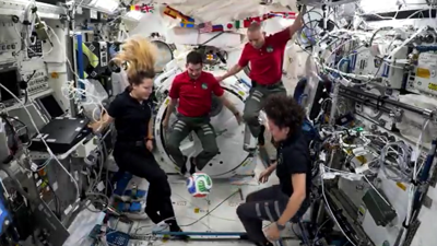 Dünya Kupası coşkusu uzaya sıçradı: O anları NASA paylaştı
