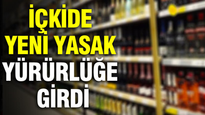 İçkide yeni yasak yürürlüğe girdi: 1 milyon TL cezası var
