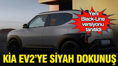 Kia EV2’ye siyah dokunuş: Yeni Black-Line versiyonu tanıtıldı