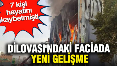 Dilovası'ndaki faciada yeni gelişme: 7 kişi hayatını kaybetmişti
