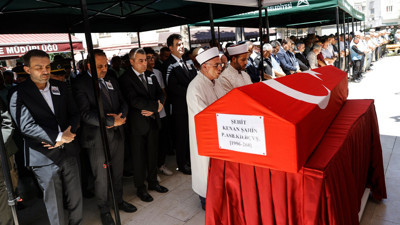 Şehide son görev: Kıdemli Başçavuş Kenan Şahin Mersin'de defnedildi